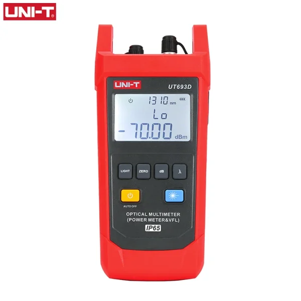 Kit fibre optique UNI-T UT692 / UT693 – Compteur de puissance optique + localisateur de défauts – -70 à -10 dBm / -50 à -26 dBm – Connecteurs FC/SC/ST – Image 5