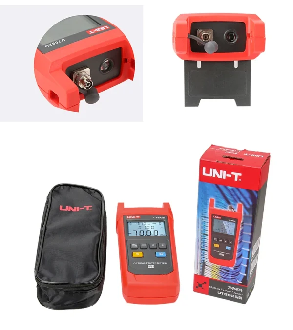 Kit fibre optique UNI-T UT692 / UT693 – Compteur de puissance optique + localisateur de défauts – -70 à -10 dBm / -50 à -26 dBm – Connecteurs FC/SC/ST – Image 16