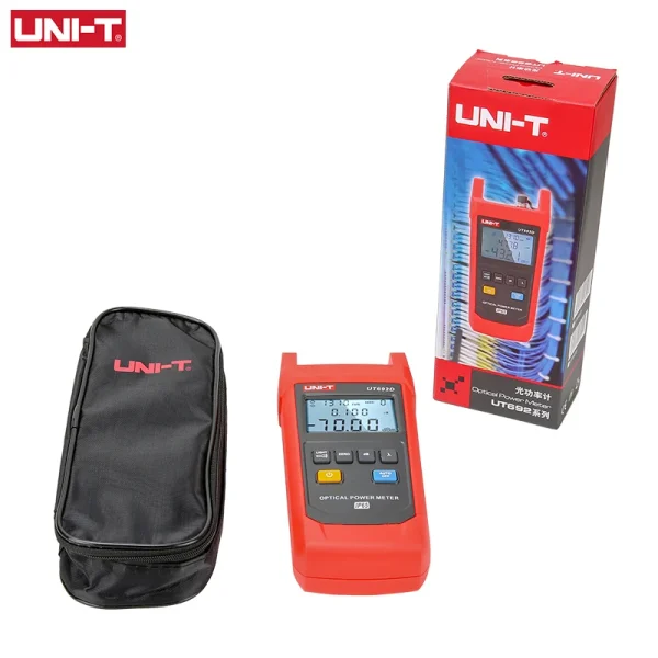 Kit fibre optique UNI-T UT692 / UT693 – Compteur de puissance optique + localisateur de défauts – -70 à -10 dBm / -50 à -26 dBm – Connecteurs FC/SC/ST – Image 4