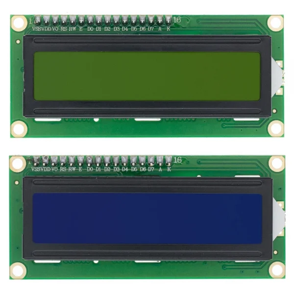 Module d'affichage LCD1602 I2C, écran bleu vert 5V PCF8574, adaptateur IIC pour Arduino – Image 12