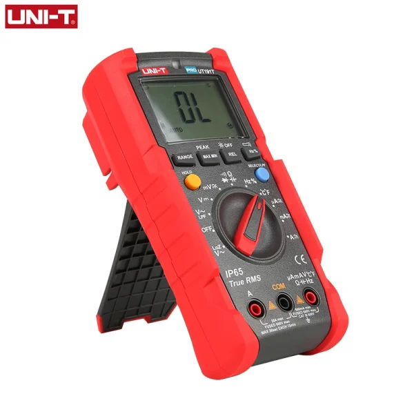 Multimètre numérique professionnel UT191T UT191E, True RMS, gamme automatique DMM 20A, ammètre 600V, condensateur AC 6000 cc – Image 2