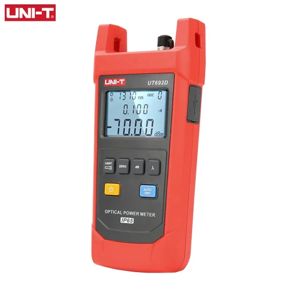 Kit fibre optique UNI-T UT692 / UT693 – Compteur de puissance optique + localisateur de défauts – -70 à -10 dBm / -50 à -26 dBm – Connecteurs FC/SC/ST – Image 2