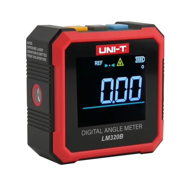 UNI-T LM320A LM320B Compteur d'angle Inclinomètre magnétique LM320F Rapporteur igital Angle Finder Biseau Boîte Outil de mesure d'angle – Image 7