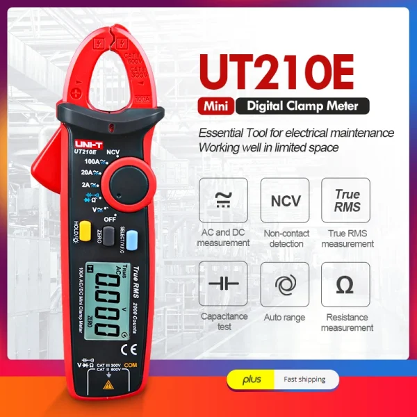 UNI-T-Multimètre à pince automatique – Image 2