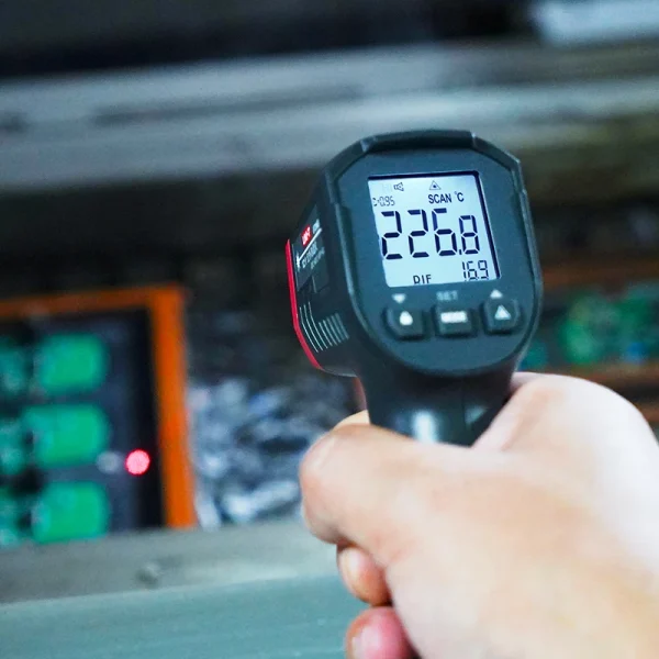 UNI-T thermomètre numérique UT306S UT306C sans contact industriel infrarouge Laser température mètre température pistolet testeur-50-500 – Image 6