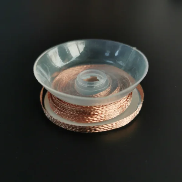 Outil de réparation de fils de soudage, tresse à dessouder, décapant de soudure, mèche, 2.0mm, 3.5mm, 1.5m, 1 pièce – Image 11