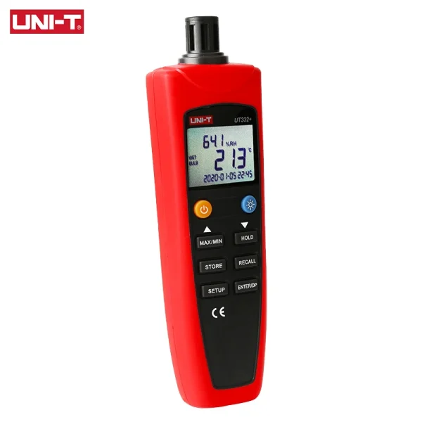 UNI-T UT331+ / UT332+ – Thermo-hygromètre numérique avec enregistrement des données et interface USB – Image 3