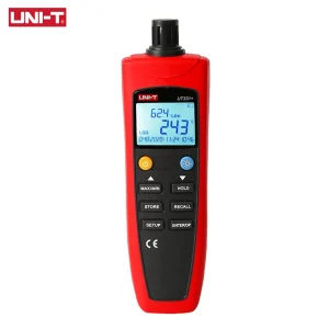Thermomètre et hygromètre numérique UNI-T, UT331 + UT332 + hygromètre de température et humidité pour usines-20 °C ~ 70 °C