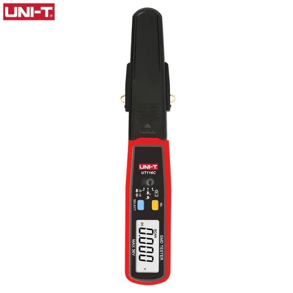 UNI-T UT116C testeur SMD 36V mesure de la tension de la batterie pince rotative LED Diode résistance condensateur testeur – Image 2
