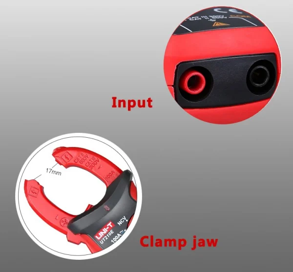 UNI-T UT210D Pince ampèremétrique numérique True RMS à Plage automatique – Image 9