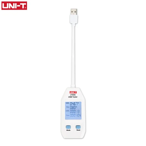 UNI-T USB Testeur UT658 Série Numérique Voltmètre Ampèremètre Courant Amperemcirculation Capacité Mètre Médecin Pour ature ilephone Tablette Puissance – Image 2
