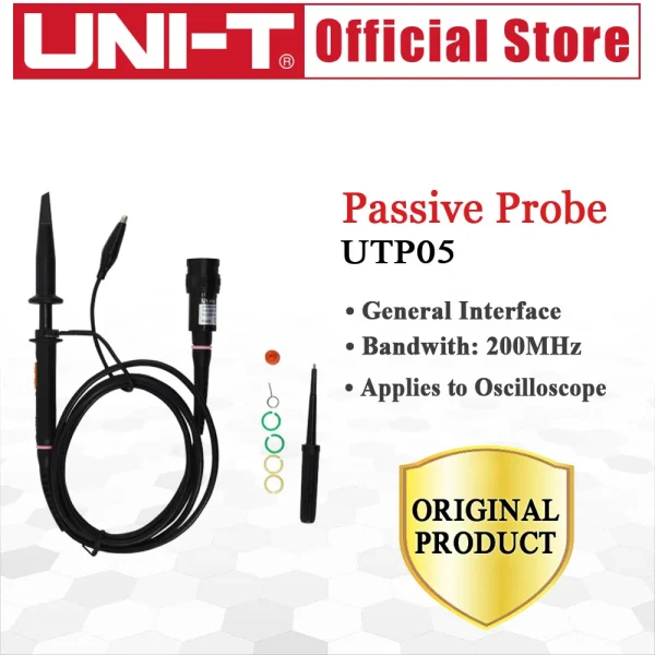 Sonde Passive UNI-T UT-P05, 200MHz, s'applique au Oscilloscope de la série UTD2000 – Image 6