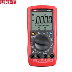 Multimètres numériques généraux UNI-T UT58E, affichage LCD, icône complète, température, condensateur de fréquence, testeur ca/cc