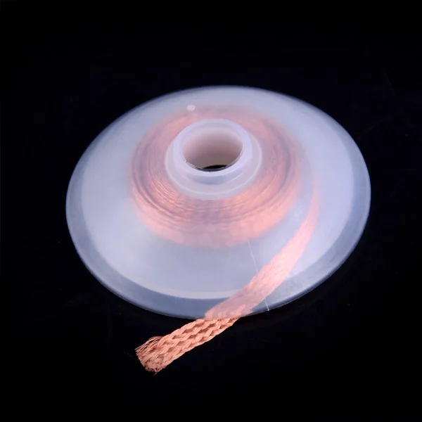 Outil de réparation de fils de soudage, tresse à dessouder, décapant de soudure, mèche, 2.0mm, 3.5mm, 1.5m, 1 pièce – Image 4