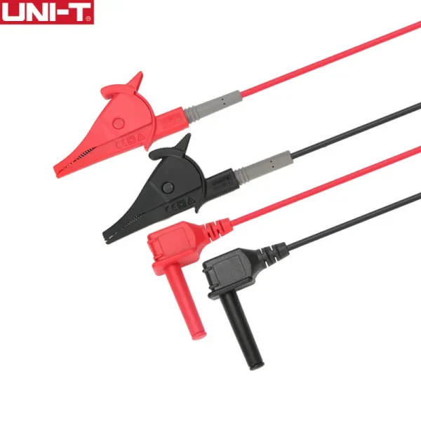 UNI-T Fils de test de groupe UTL33 Pince crocodile à double isolation Fils de test S'applique aux multimètres Accessoires