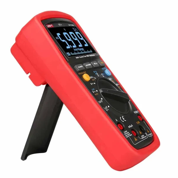 UNIT-Multimètre numérique professionnel, sonde de température, fonction Ldissolve pass (filtre passe-bas), True RMS, UT139S – Image 3