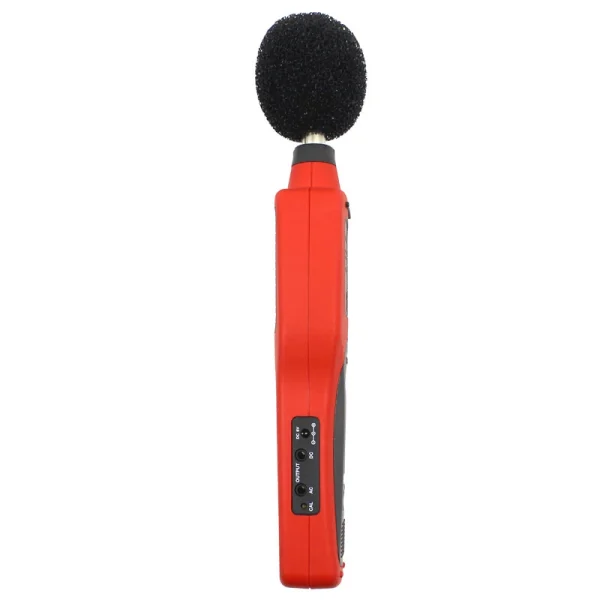 UNIT-Compteur à levier sonore UT352, bruit facile à transporter, 30 ~ 130dB, Max/min, rétroéclairage LCD, alarme élevée, enregistrement de données – Image 3
