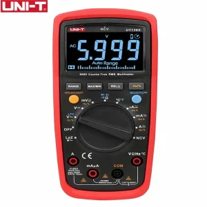 UNIT-Multimètre numérique professionnel, sonde de température, fonction Ldissolve pass (filtre passe-bas), True RMS, UT139S