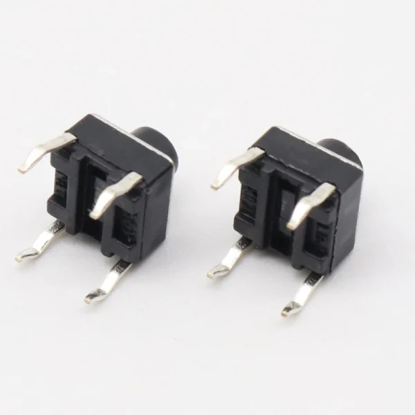 Micro interrupteur à bouton-poussoir tactile, auto-Cristal directe, DIP Top, cuivre, G91, 6x6x6mm, 4 broches, 50 pièces par lot – Image 3