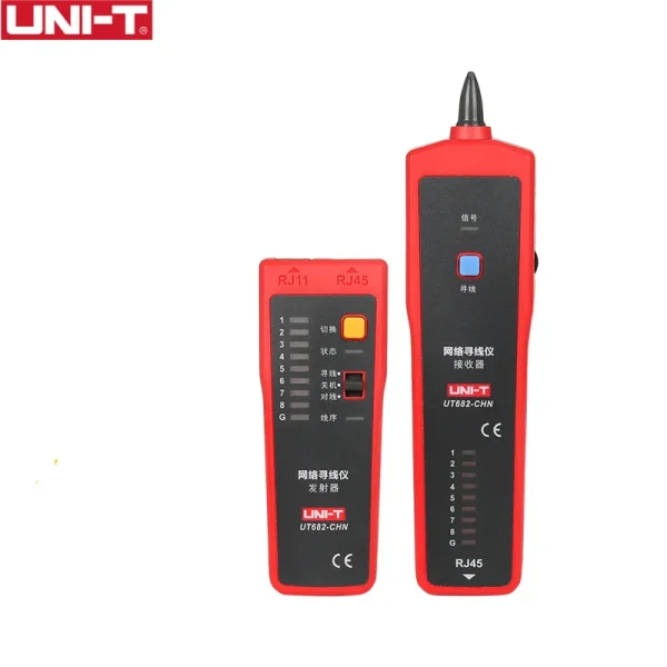 Testeur de fil réseau UT682 RJ11 RJ45, détecteur de ligne Lan, outil de test de câble portable pour la maintenance du réseau