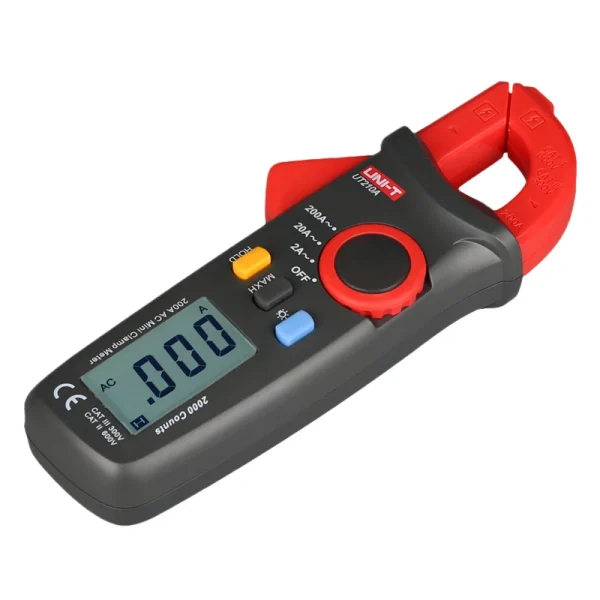 UNI-T UT210A 2000 Count Mini Pince Numérique Multimètre Testeur Auto Gamme AC Courant Pipeline/20A/200A – Image 2