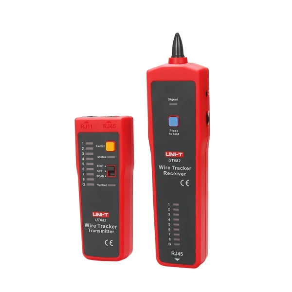 Testeur de fil réseau UT682 RJ11 RJ45, détecteur de ligne Lan, outil de test de câble portable pour la maintenance du réseau – Image 4