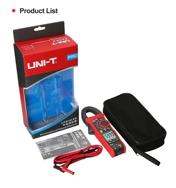 UNI-T ampèremètre professionnel d'UT219E antipoussière, étanche True RMS Digital LoZ mesure de tension 5 fois l'échantillonnage – Image 11