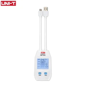 UNI-T USB Testeur UT658 Série Numérique Voltmètre Ampèremètre Courant Amperemcirculation Capacité Mètre Médecin Pour ature ilephone Tablette Puissance