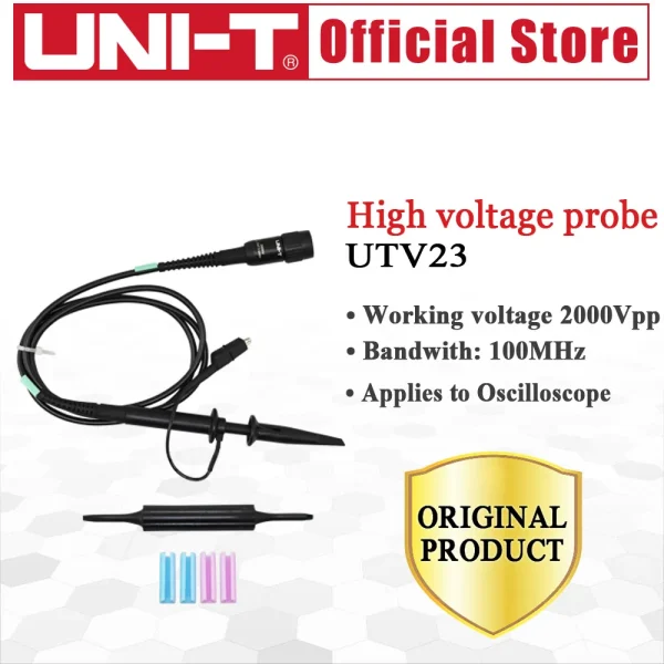 UNI-T UT-V23 100:1 sonde haute tension UTV23 s'applique aux séries d'oscilloscopes – Image 3