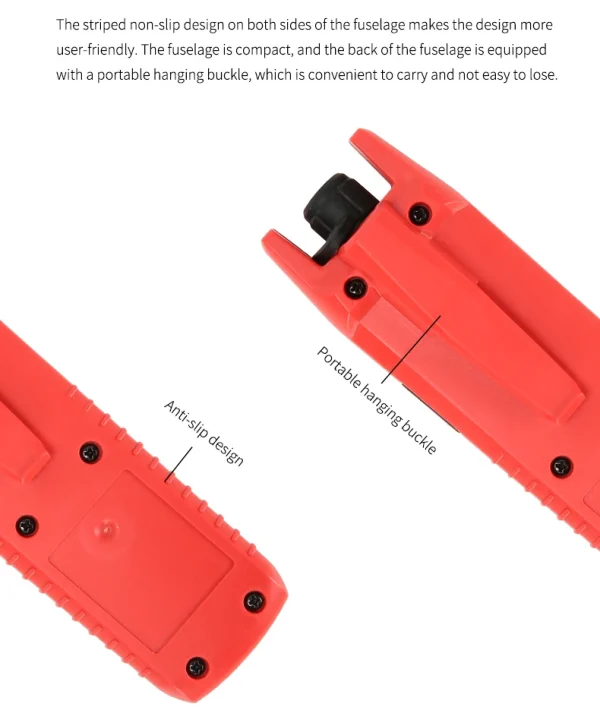 UNI-T UT691 Localisateur de défaut visuel 15km Stylo de test de fibre optique Stylo lumineux Stylo lumineux Testeur de source de lumière rouge – Image 14