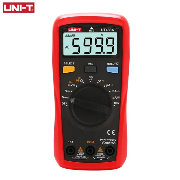 UNI-T Multimètre Numérique UT133A UT133B 600V AC DC Voltmètre 02/10/2018 puzzles itance mètre Multi Testeur – Image 8