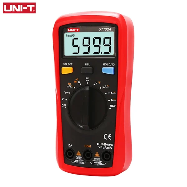 UNI-T Multimètre Numérique UT133A UT133B 600V AC DC Voltmètre 02/10/2018 puzzles itance mètre Multi Testeur