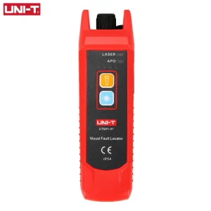 UNI-T UT691 Localisateur de défaut visuel 15km Stylo de test de fibre optique Stylo lumineux Stylo lumineux Testeur de source de lumière rouge