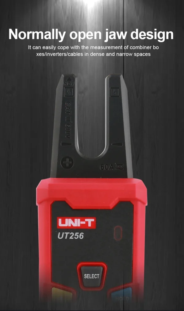 UNI-T Numérique Fourche Mètre UTMatte 60A AC DC Pince Mètre True RMS Pince Ampèremètre NCV Testeur Haute Précision – Image 9