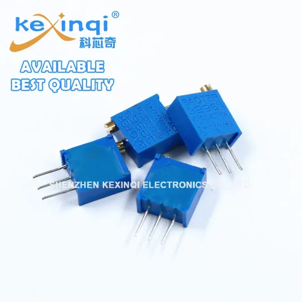 Kit de potentiomètres 26 pièces/ensemble 3296W, 100R 200R 500R 1K 2K 5K 10K 20K 50K 100K 200K 500K 1M, ensemble de résistances variables, 13 valeurs x 2 pièces – Image 3