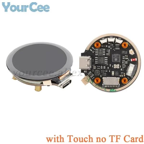 Module d'affichage d'écran TFT 1.28 pouces, carte LCD ronde colorée IPS 1.28 pouces GC9A01 Touch 240x240 SPI 240x240 – Image 10
