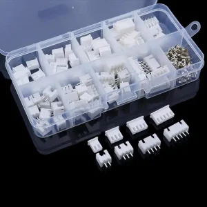 230 pièces 2/3/4/5p Kit de bornes à broches mâles et femelles boîtier en-tête de broche JST XH-2.54 adaptateur de connecteurs à 4 valeurs