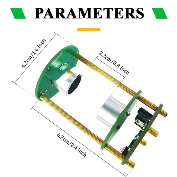 Projet de soudure à monter soi-même Suspension ultrasonique Suspension acoustique Kit électronique Mini lévitateur acoustique 12V pratique de la soudure – Image 3