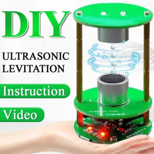 Projet de soudure à monter soi-même Suspension ultrasonique Suspension acoustique Kit électronique Mini lévitateur acoustique 12V pratique de la soudure