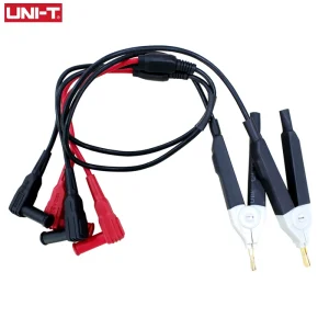 Le câble métallique de mètre de LCR s'applique aux accessoires UT612/UT611 durables La UNI-T UTL61 partie des sondes de fils d'essai de Kelvin agrafe