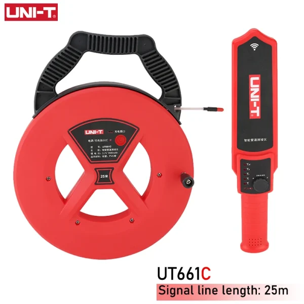 Détecteur de blocage de canalisation UNI-T UT661A/B – Tuyaux PVC ou métalliques – Profondeur max 50 cm – Image 10