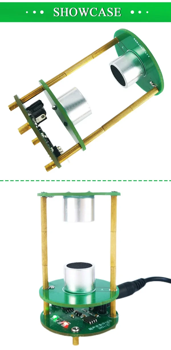 Projet de soudure à monter soi-même Suspension ultrasonique Suspension acoustique Kit électronique Mini lévitateur acoustique 12V pratique de la soudure – Image 13