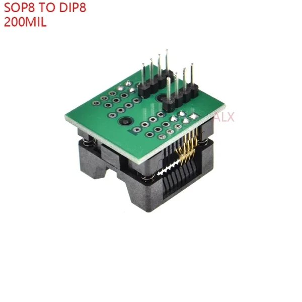Adaptateur programmateur universel SOP/TSSOP/TQFP vers DIP – SOP8 à TQFP44, 150 à 300 mil – Image 2