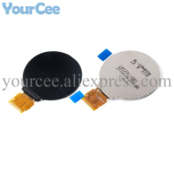 Module d'affichage d'écran TFT 1.28 pouces, carte LCD ronde colorée IPS 1.28 pouces GC9A01 Touch 240x240 SPI 240x240 – Image 13