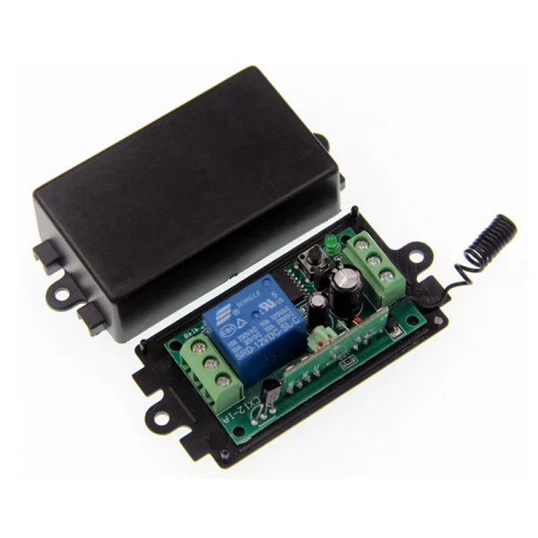 3000M longue portée DC 9V 12V 24V 1 CH 1CH RF télécommande sans fil système de commutation de lumière LED, 315/433 MHz, émetteur + récepteur – Image 4