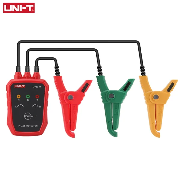 Détecteur triphasé sans contact UNI-T UT262E Testeur de rotation Phase Sequanciennement Breaker Finder 70V-1000V AC LED Buzzer Indication – Image 2