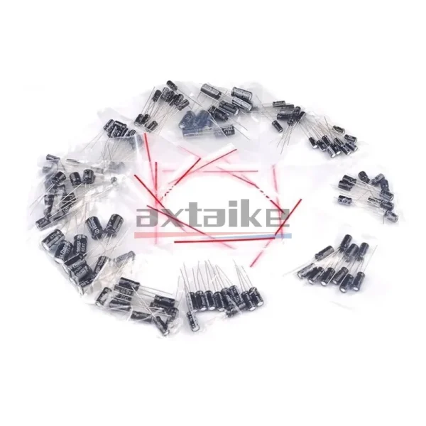 120/200/500 pièces 16V 25V 50V 0.1uF - 1000uF condensateur électrolytique en aluminium Kit assorti boîte 1uF 4.7uF 10uF 47uF 220uF 330uF 470uF – Image 7