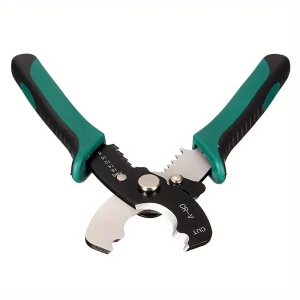 Pince à dénuder le fil de 8 pouces, ciseaux de coupe de câble, pince à dénuder 1.6-4.0mm, outils manuels Ferramentas Herramientas HT2177, 1 pièce – Image 3