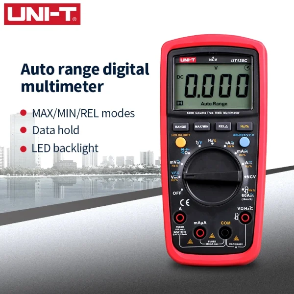 UNI-T UT139C True RMS 6000 – Image 4