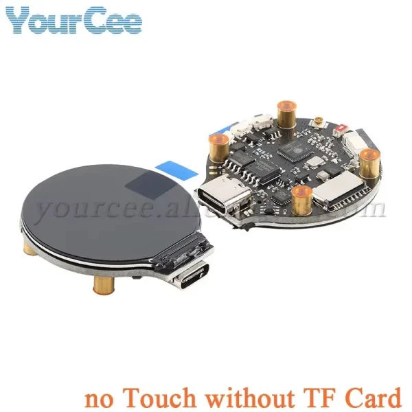 Module d'affichage d'écran TFT 1.28 pouces, carte LCD ronde colorée IPS 1.28 pouces GC9A01 Touch 240x240 SPI 240x240 – Image 12